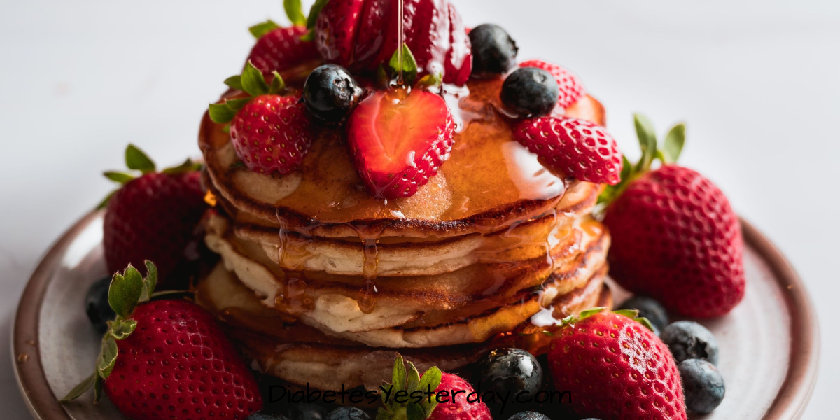 Decadent breakfast pancakes